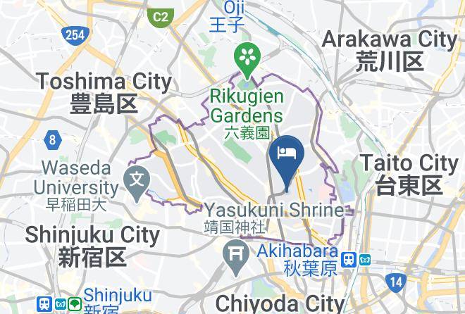 Bunkyo Ward - Homeikan Main Building Maps