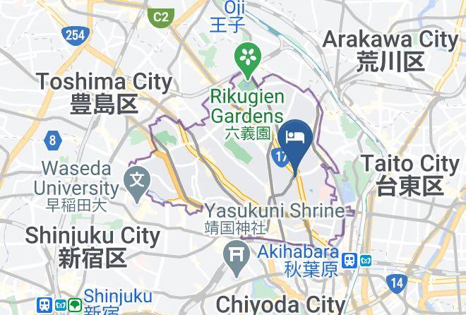 Bunkyo Ward - Homeikan Morikawa Annex Maps