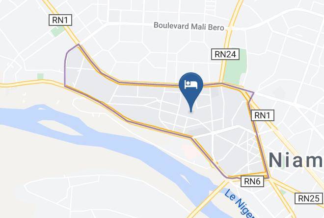 Niamey - Homeland Hotel Maps
