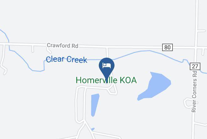 Medina - Homerville Koa Maps