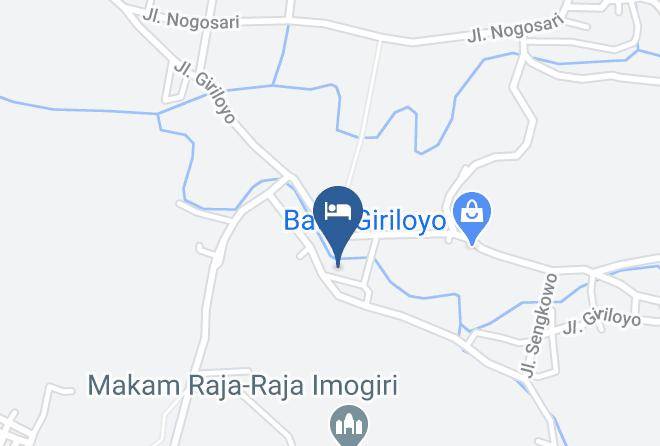 Bantul Regency - Homestay Adiluhung Maps