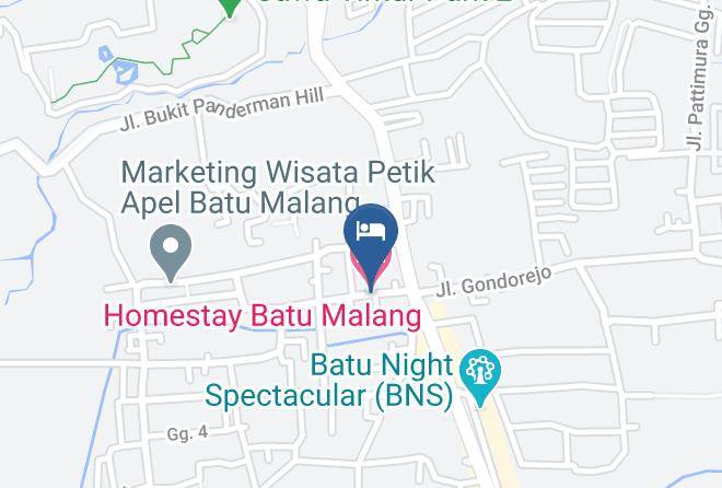 Kota Batu - Homestay Batu Malang Maps