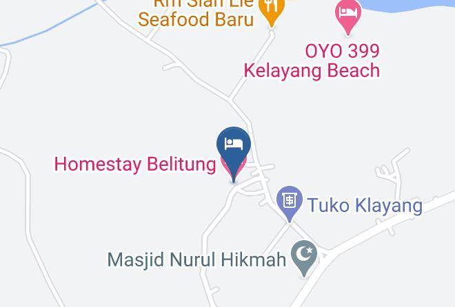 Belitung Regency - Homestay Belitung Maps