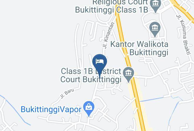 Kota Bukittinggi - Homestay D Bukittinggi Maps