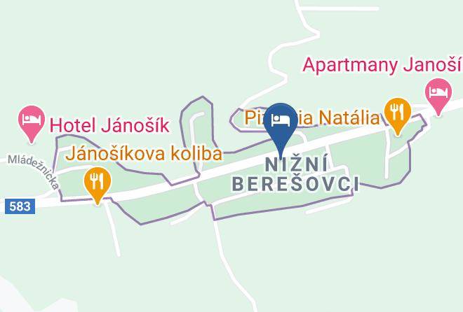 Terchova - Homestay Gustav Halas Maps