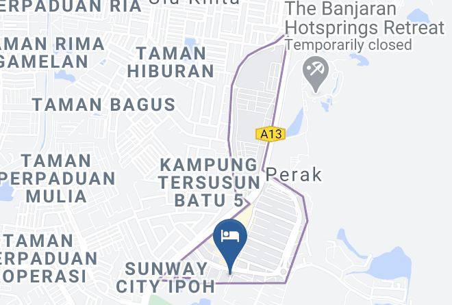 Kinta District - Homestay Ida Sunway City Ipoh Maps