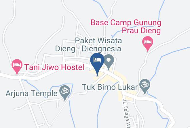 Banjarnegara Regency - Dieng Java Homestay Maps