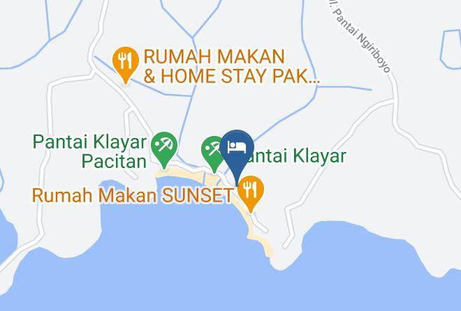 Pacitan Regency - Homestay Kinasih Maps