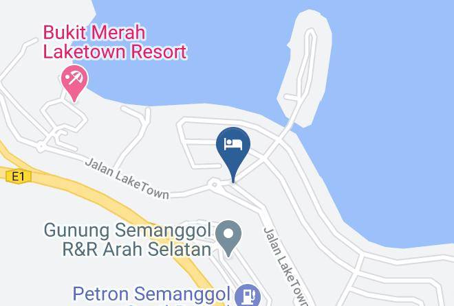 Kerian District - Homestay Bukit Merah Laketown Resort Maps