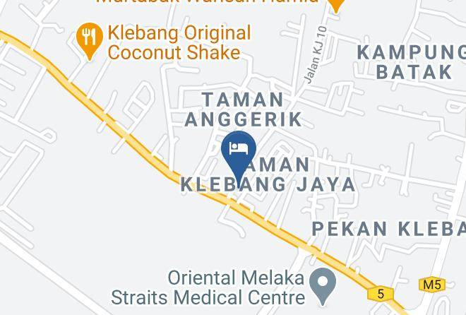 Melaka Tengah - Homestay Malacca Gs Maps