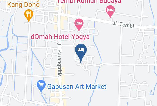 Bantul Regency - Homestay Omah Lila Tembi By The Grand Java Maps
