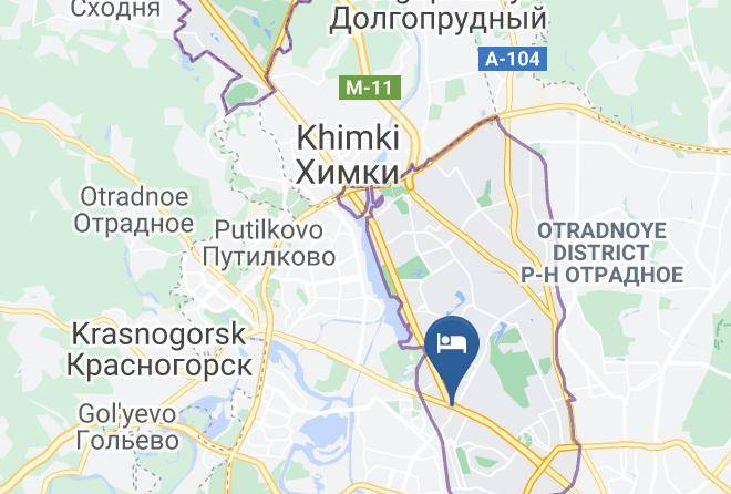 Moscow - Homestay On Leningradsky Prospekt 77 B1 Maps