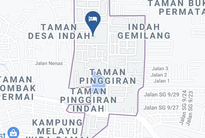 Gombak - Homestay Pinggiran Batu Caves Maps