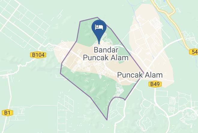 Kuala Selangor - Deluxe Inn Puncak Alam Maps