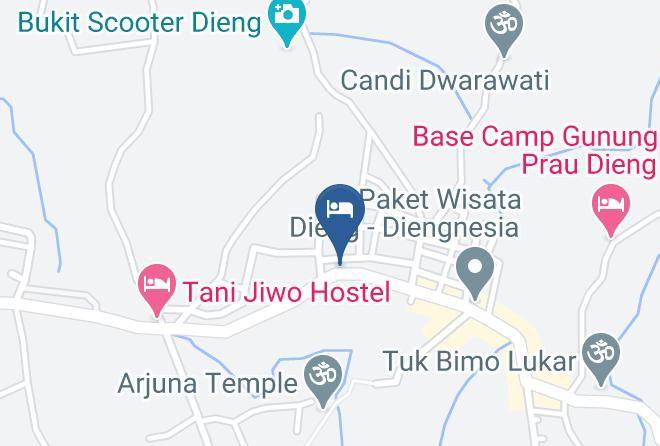 Banjarnegara Regency - Homestay Sikunir Cahaya Maps