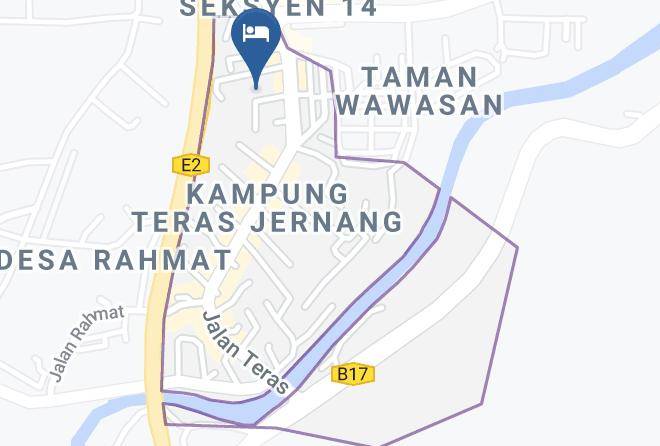 Hulu Langat - Homestay Sri Warisan Maps