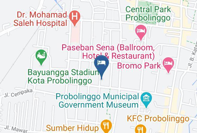 Kota Probolinggo - Homestay Suyoso Maps