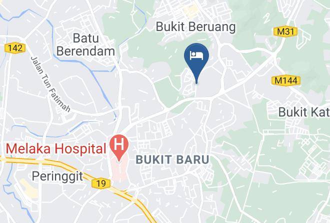 Melaka Tengah - Homestay Taman Sentosa Bukit Beruang Maps