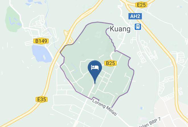 Gombak - Homestay Zza Bajet Rm80 Maps