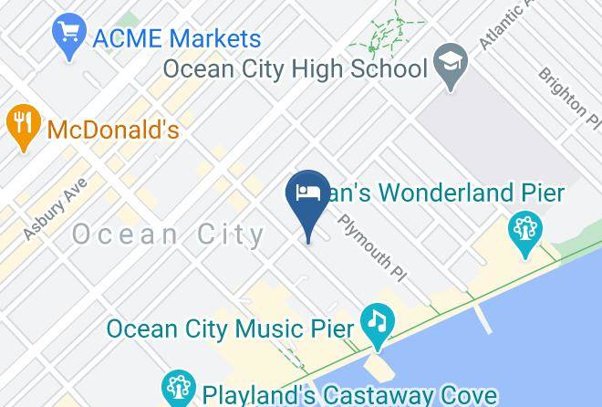 Homestead Beach Hotel Map