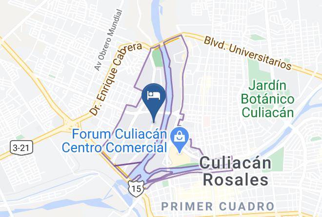 Culiacan - Homesuites Maps