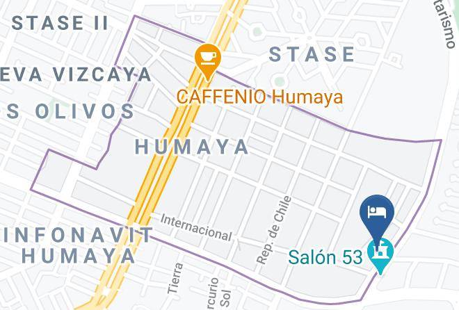 Culiacan - Homesuites Rotarismo Maps