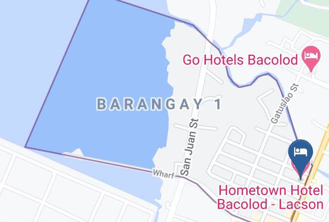 Negros Occidental - Hometown Hotel Bacolod Lacson Maps