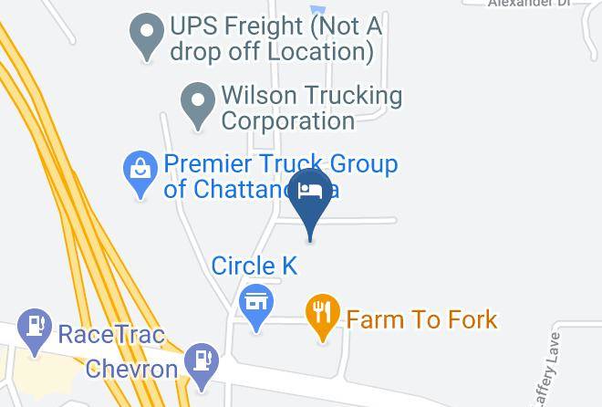Catoosa - Hometown Inn Ringgold Maps