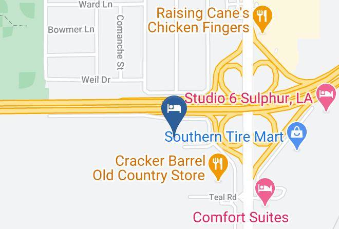 Calcasieu Par - Hometowne Studios Lake Charles Sulphur Maps