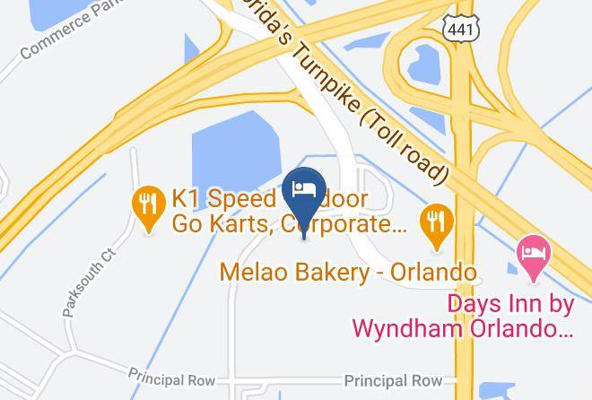 Orange - Hometowne Studios Orlando South Maps