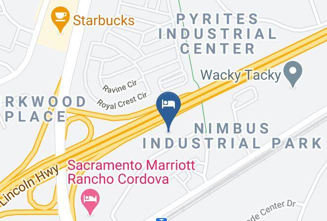 Sacramento - Hometowne Studios Rancho Cordova Maps