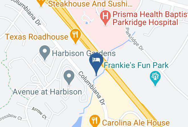 Richland - Hometowne Studios & Suites Columbia Maps