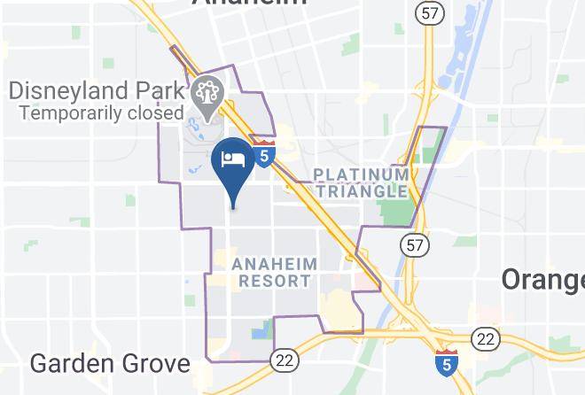 Orange - Homewood Suites By Hilton Anaheim Resort Convention Center Maps