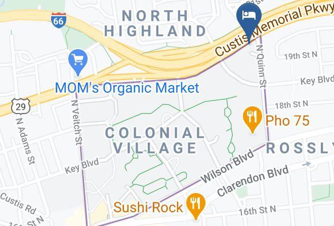 Arlington - Homewood Suites By Hilton Arlington Rosslyn Key Bridge Maps