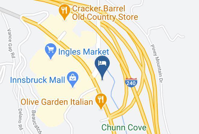Buncombe - Homewood Suites By Hilton Asheville Tunnel Road Maps
