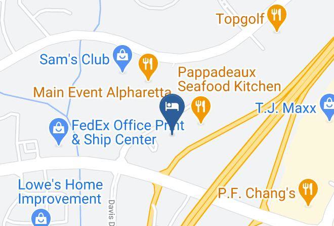 Fulton - Homewood Suites By Hilton Atlanta Alpharetta Maps