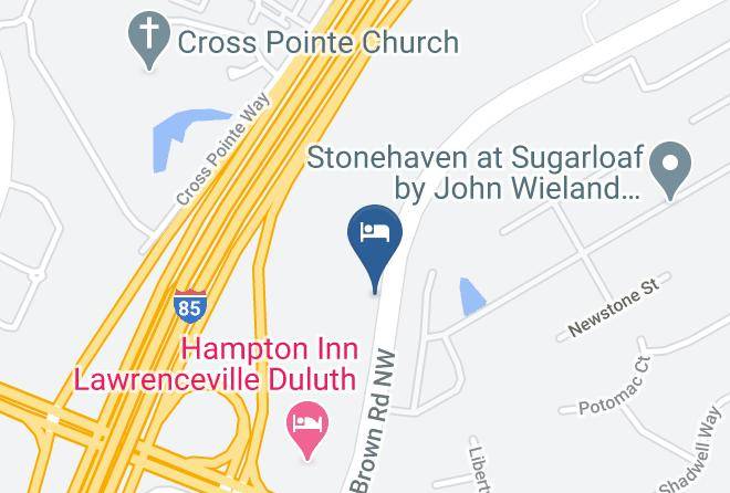 Gwinnett - Home2 Suites By Hilton Lawrenceville Atlanta Sugarloaf Maps