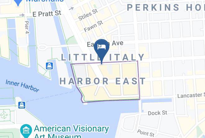 Baltimore City - Homewood Suites By Hilton Baltimore Maps