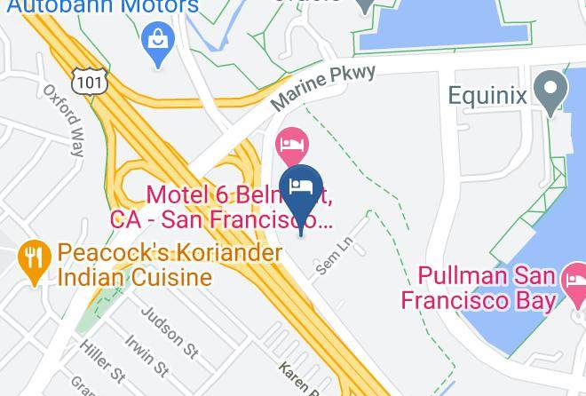 San Mateo - Homewood Suites By Hilton Belmont Maps