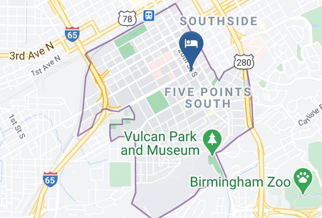 Jefferson - Hilton Birmingham At Uab Maps