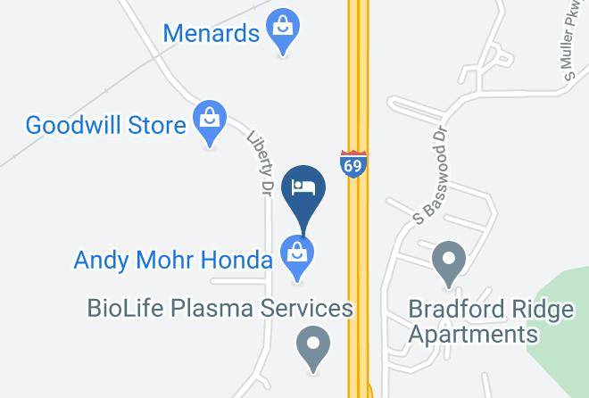 Homewood Suites By Hilton Bloomington Map