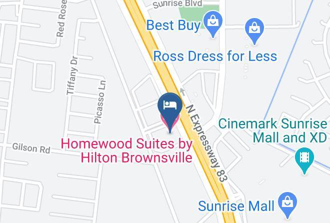 Cameron - Homewood Suites By Hilton Brownsville Maps