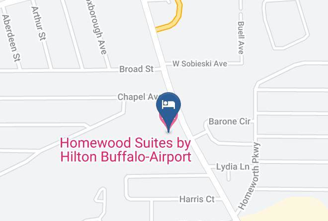 Homewood Suites By Hilton Buffalo Airport Map