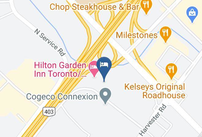 Halton - Homewood Suites By Hilton Burlington Maps