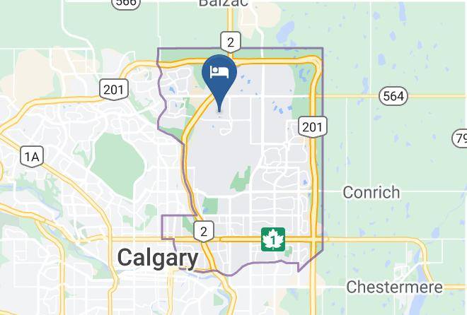Homewood Suites By Hilton Calgary Airport Alberta Canada Map - Alberta - Division 6