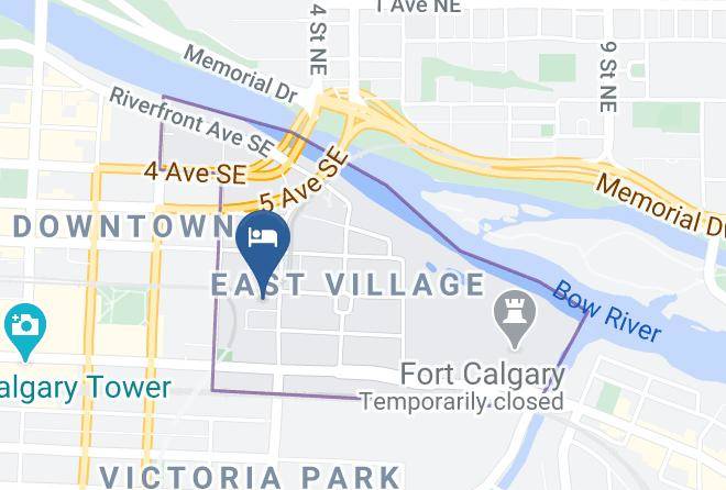 Division 6 - Homewood Suites By Hilton Calgary Downtown Maps
