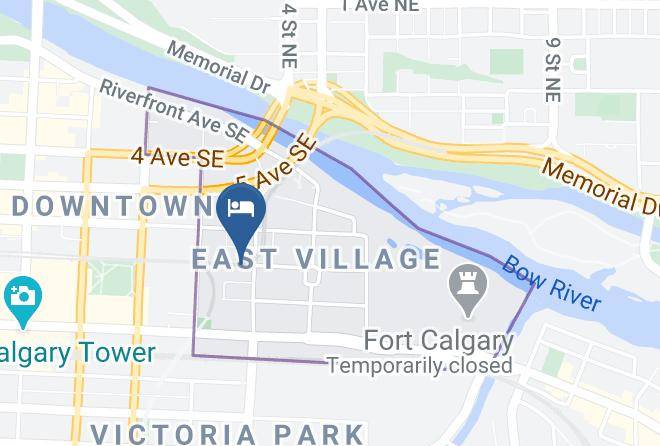 Division 6 - Hilton Garden Inn Calgary Downtown Maps