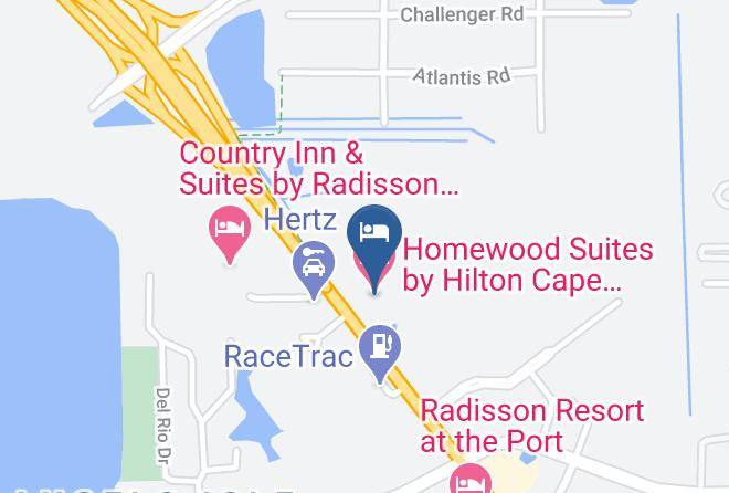 Brevard - Homewood Suites By Hilton Cape Canaveral Cocoa Beach Maps