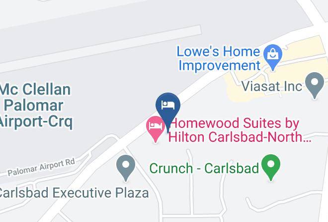 San Diego - Hampton Inn Carlsbad North San Diego County Maps