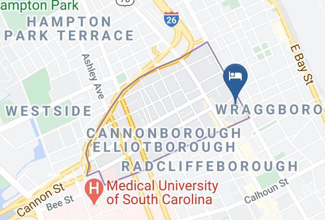 Charleston - Homewood Suites By Hilton Charleston Historic District Maps